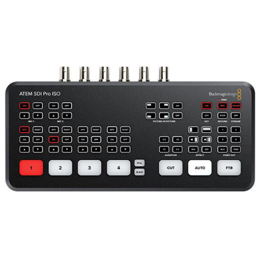 Відеомікшер Blackmagic Design ATEM SDI Pro ISO Switcher (SWATEMMXEPBPRISO) | від бренду Blackmagic