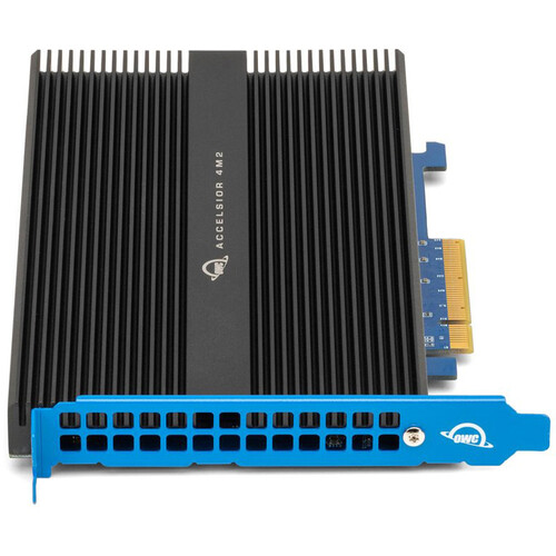 SSD накопитель OWC 4TB Accelsior 4M2 PCIe M.2 NVMe SSD (OWCSSDACL4M204T) | OWC