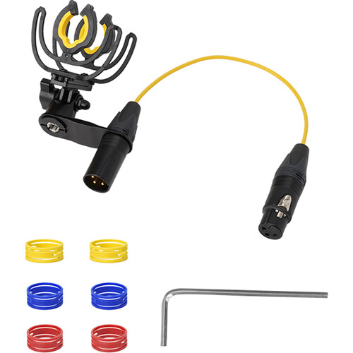 Кріпленя Deity Microphones ASM1 Adjustable Shockmount with Built-In XLR Connector Holder (DTS0140D61) | DEITY Microphones