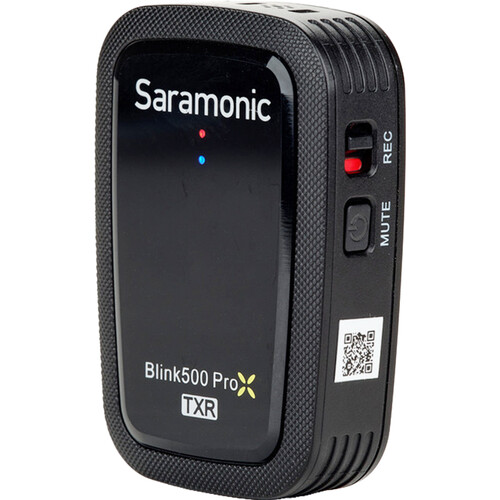 Компактна радіосистема Saramonic Blink 500 ProX B2R 2-Person Digital Camera-Mount Wireless Omni Lavalier Microphone System (Black, 2.4 GHz) (BLINK 500 PROX B2R) | Saramonic