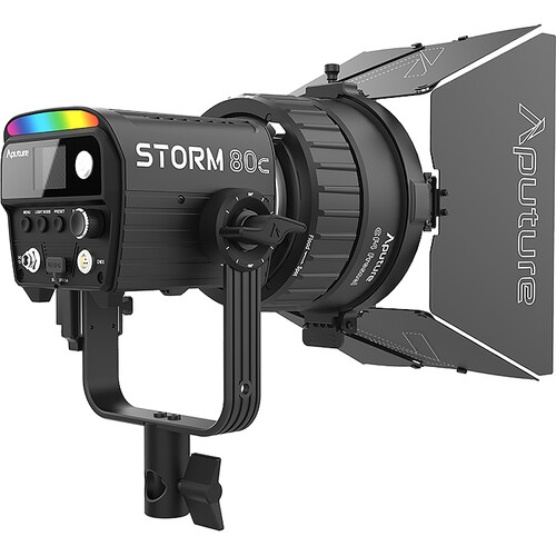 Лінза Френеля зі шторками Aputure CF4 Fresnel and Barndoors Kit for STORM 80c (AP0F055A3A) | Aputure