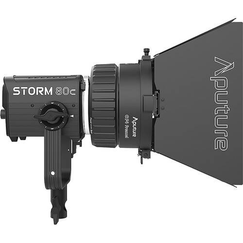 Лінза Френеля зі шторками Aputure CF4 Fresnel and Barndoors Kit for STORM 80c (AP0F055A3A) | Aputure