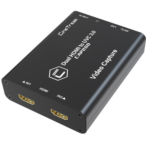Пристрій відеозахоплення CineTreak Dual HDMI to USB 3.0 Video Capture Device (CAP20D) | CineTreak