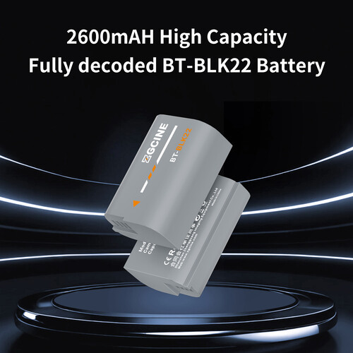 Акумулятор ZGCINE DMW-BLK22 Camera Battery (2400mAh) (BT-BLK22) | ZGCINE