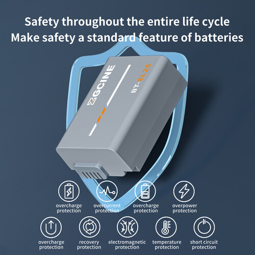Акумулятор ZGCINE EN-EL25 Camera Battery (1280mAh) (BT-EL25) | ZGCINE