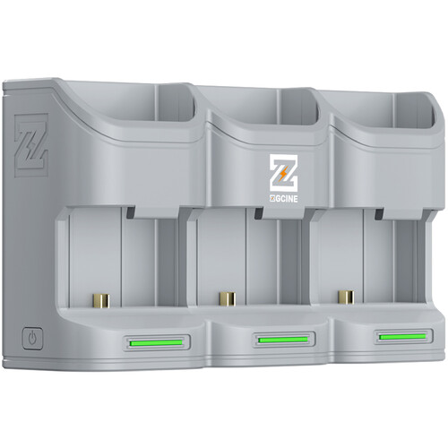 Зарядний пристрій ZGCINE PC3-LPE6 Travel Charging Case for LP-E6/N/NH/E6P Batteries (Gray) (PC3-LPE6) | ZGCINE