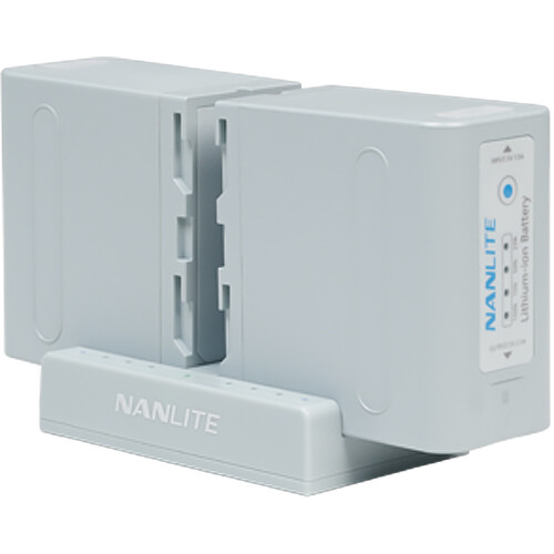 Зарядний пристрій Nanlite 2-Bay L-Series/NP-F Battery Charger (BT-CG-NPF-2) | Nanlite
