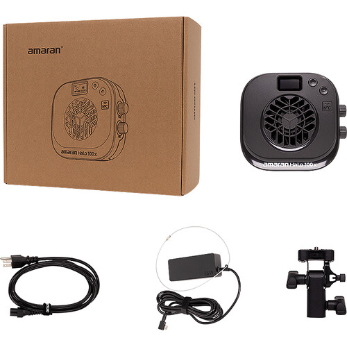 Студійне освітлення amaran Halo 100x Bi-Color LED Monolight (MP0001043F) | від бренду Aputure