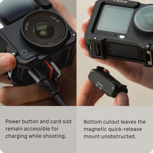 Клітка Tilta Full Camera Cage for DJI Osmo Action 6 (Black) (TA-T95-FCC-B) | Tilta