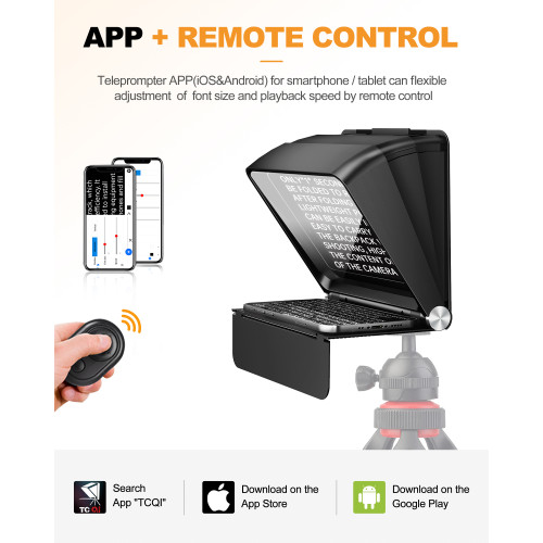 Телесуфлер LENSGO TC7IIS Teleprompter for Smartphones (TC7IIS) | LENSGO