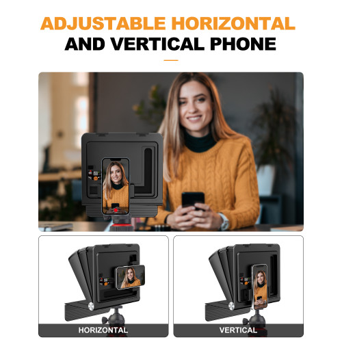 Телесуфлер LENSGO TC7IIS Teleprompter for Smartphones (TC7IIS) | LENSGO
