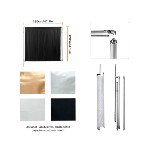 Прапор E-Image Collapsible Flag Panel F06-48 (120х120cm) (F06-48) | E-image