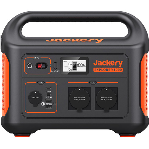 Зарядная станция Jackery Explorer 1000EU 1002Wh, 278333mAh, 1000W (PB930982) | Jackery