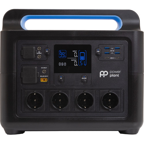 Зарядна станція PowerPlant HS1000 1228Wh, 341111mAh, 1500W |