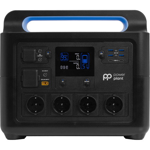 Зарядна станція PowerPlant HS1800 1484.8Wh, 412444mAh,1500W |