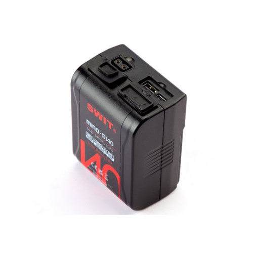 Акумулятор SWIT 140Wh Pocket Battery with D-Tap and USB Outputs (V-Mount) (MINO-S140) | від бренду SWIT