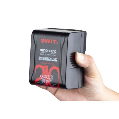 Акумулятор SWIT 210Wh Pocket Battery with D-Tap and USB Outputs (V-Mount) (MINO-S210) | SWIT