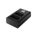 Двухканальное зарядное устройство Newell DL-USB-C dual channel charger for NP-W126 (NL2110) | от бренда Newell