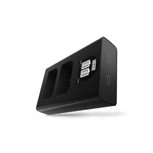 Двухканальное зарядное устройство Newell DL-USB-C dual channel charger for NP-W126 (NL2110) | от бренда Newell