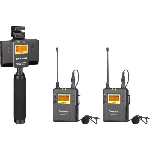 Радіосистема Saramonic UwMic9 Kit13 Smartphone UHF Wireless Microphone System (2xTX9, 1xSPRX9) (UWMIC9 Kit13) | Saramonic
