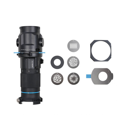 Проекционное крепление Nanlite Projection Attachment for Bowens Mount with 25-45° Zoom Lens (PJ-BM-25-45) | Nanlite