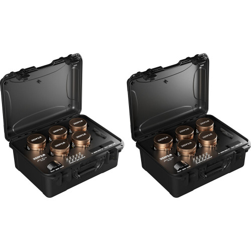 Комплект об'єктивів DZOFilm Arles Lustre 10-Lens Full Kit Full Frame / VistaVision Prime Cine Lens (PL Mount) (DZO-APG10PLM) | від бренду Tilta