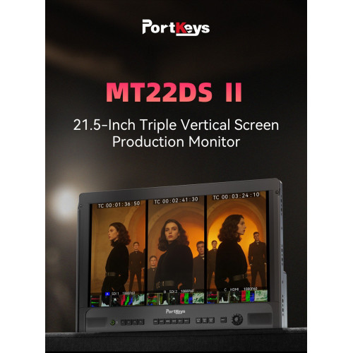 Профессиональный студийный монитор Portkeys MT22DS II 21.5-inch (MT22DS II) | от бренда PortKeys