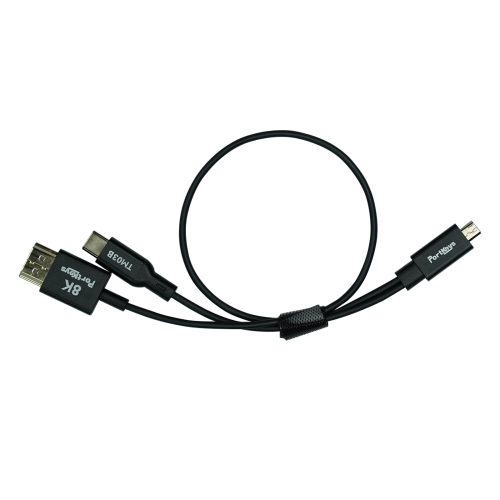 Кабель управления и передачи видеосигнала PORTKEYS Video Control Cable for LH7C (HDMI to Micro-HDMI, 30 сm) (TM03B) | от бренда PortKeys