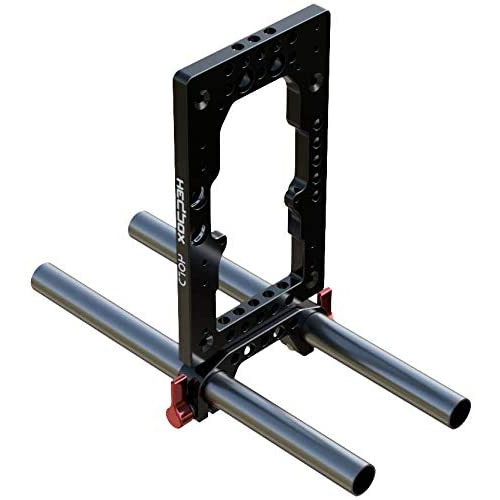 Комплект монтажної пластини та кронштейна для 15мм супорів Hedbox HOLD-SYS15Universal Battery Mounting Cheese Plate with 15mm Rod Clamp (HOLD-SYS15) | Hedbox