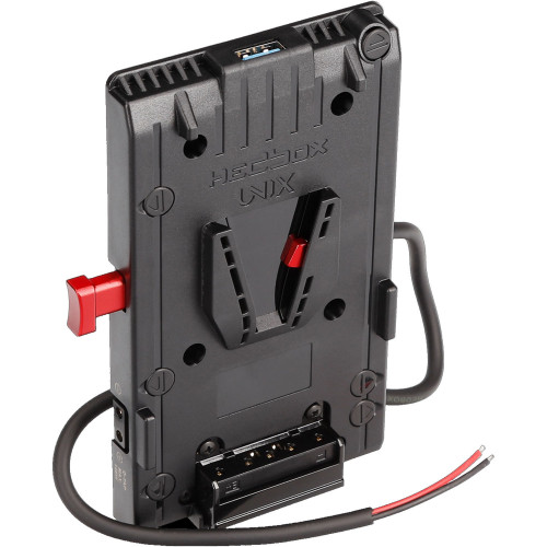 Батарейна площадка Hedbox UNIX-7V2 V-Mount Adapter Power Plate with 7.2V Bare End Cable (UNIX-7V2) | Hedbox