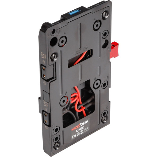 Батарейна площадка Hedbox UNIX-7V2 V-Mount Adapter Power Plate with 7.2V Bare End Cable (UNIX-7V2) | Hedbox