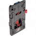 Батарейна площадка Hedbox UNIX-7V2 V-Mount Adapter Power Plate with 7.2V Bare End Cable (UNIX-7V2) | Hedbox