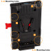 Батарейна площадка Hedbox UNIX-7V2 V-Mount Adapter Power Plate with 7.2V Bare End Cable (UNIX-7V2) | Hedbox