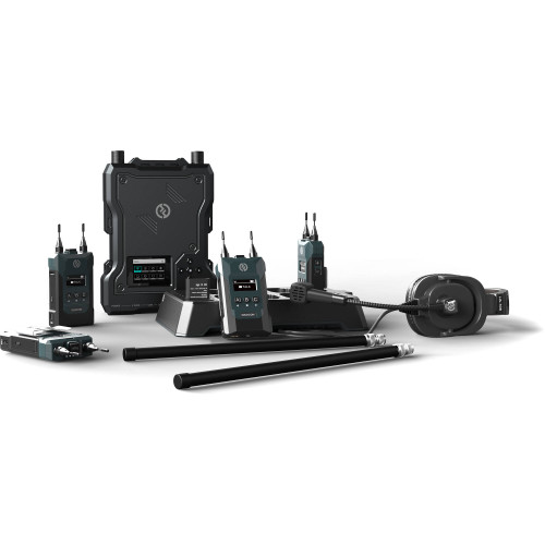 Інтерком система Hollyland Solidcom M1 Full-Duplex Wireless Intercom Solution (4 Beltpacks) (HL-Solidcom M1-4B) | Hollyland