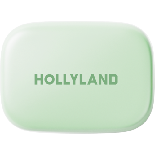 Радиосистема Hollyland LARK A1 Combo 2-Person Wireless Microphone System with USB-C and Lightning Connectors for Mobile Devices (Mint Green, 2.4 GHz) (LARK A1 Combo Green) | Hollyland