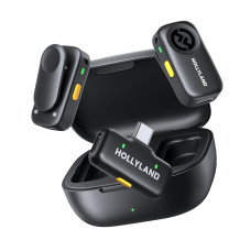 Беспроводная микрофонная система Hollyland LARK A2 Duo 2TX&1RX Wireless Microphone System with USB-C Reciver (Space Gray, 2.4 GHz) (LARK A2 DUO) Беспроводная микрофонная система Hollyland LARK A2 Duo 2TX&1RX Wireless Microphone System with USB-C Reciver (Space Gray, 2.4 GHz) (LARK A2 DUO)
