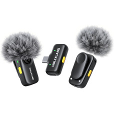 Беспроводная микрофонная система Hollyland LARK A2 Miini Duo 2TX&1RX Wireless Microphone System with USB-C Reciver (Space Gray, 2.4 GHz) (LARK A2 MINI DUO) Беспроводная микрофонная система Hollyland LARK A2 Miini Duo 2TX&1RX Wireless Microphone System with USB-C Reciver (Space Gray, 2.4 GHz) (LARK A2 MINI DUO)