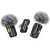 Беспроводная микрофонная система Hollyland LARK A2 Miini Duo 2TX&1RX Wireless Microphone System with USB-C Reciver (Space Gray, 2.4 GHz) (LARK A2 MINI DUO) | от бренда Hollyland