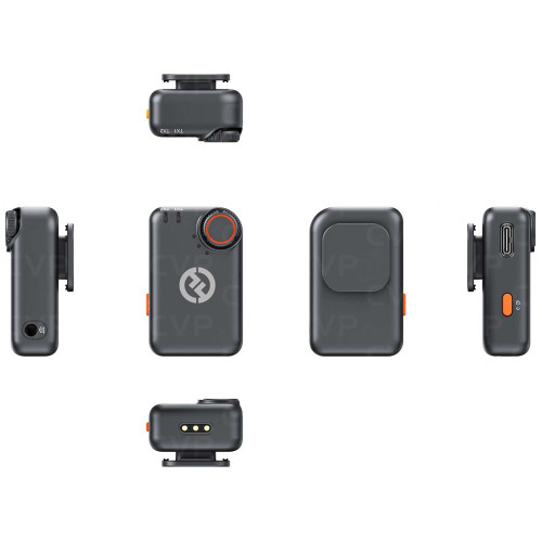 Беспроводная микрофонная система Hollyland LARK M2S Mini Combo 2-Person Wireless Microphone System for Cameras and Mobile Devices (2.4 GHz, Space Gray) (LARK M2S Mini Combo) | Hollyland
