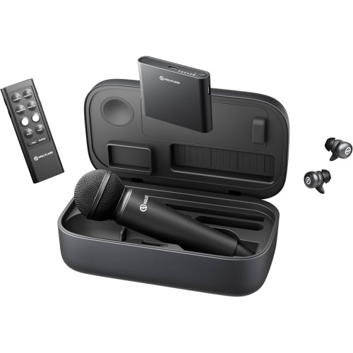 Беспроводная микрофонная система Hollyland MELO P1 Ultimate Wireless Handheld Microphone System (Space Gray) (MELO P1 Ultimate Combo) | от бренда Hollyland