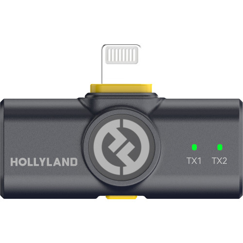 Радиосистема Hollyland LARK M2 Combo 2-Person Wireless Microphone System (2.4 GHz, Shine Charcoal) (Lark M2 Combo) | Hollyland