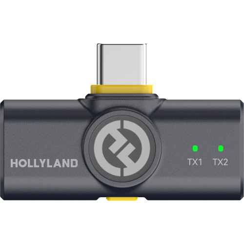 Радиосистема Hollyland LARK M2 Combo 2-Person Wireless Microphone System (2.4 GHz, Shine Charcoal) (Lark M2 Combo) | Hollyland