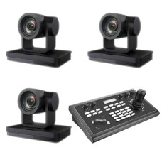 Комплект Minrray 3 PTZ камери UV570B3-NDI + контролер KBD2000