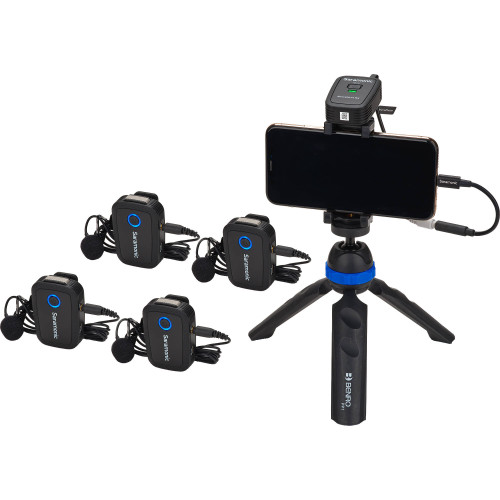Радіосистема Saramonic Blink 500 T4 4-Person Wireless Microphone System (2.4 GHz) (BLINK 500 T4) | Saramonic