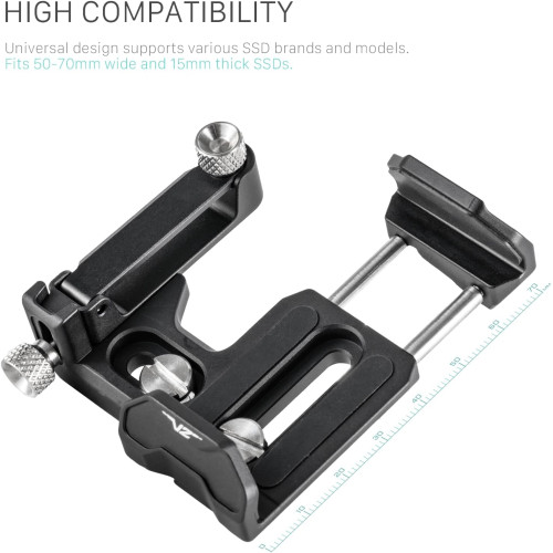 Тримач SSD диску Tilta Universal SSD Drive Holder V2 - Black (TA-USDH2-B) | від бренду Tilta