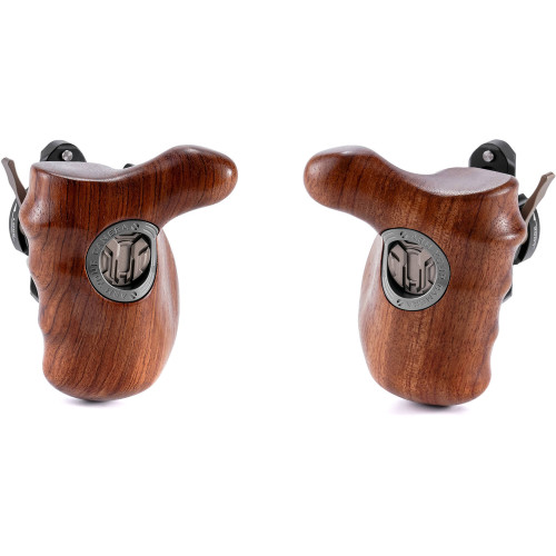 Двойные ручки Tilta Advanced Side Wooden Handles (Pair, NATO Rail, Black) (TA-AWH8-P-B) | Tilta
