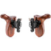 Двойные ручки Tilta Advanced Side Wooden Handles (Pair, NATO Rail, Black) (TA-AWH8-P-B) | Tilta