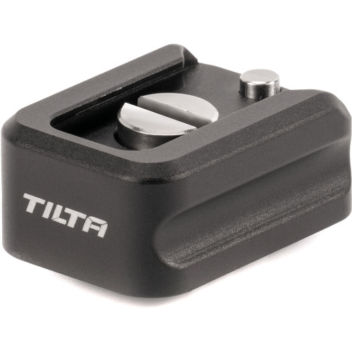 Tilta Cold Shoe Receiver Adapter with Locking Pin (Black) (TA-CSR2-B) | Tilta