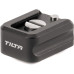 Tilta Cold Shoe Receiver Adapter with Locking Pin (Black) (TA-CSR2-B) | Tilta