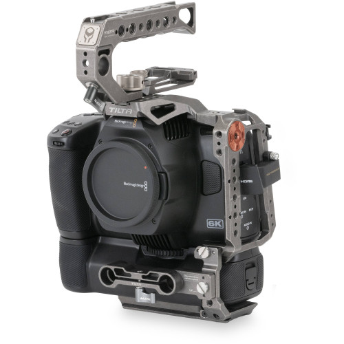 Стандартна клітка Tilta Basic Kit для Blackmagic Pocket Cinema Camera 6K Pro (Tactical Gray) (TA-T11-B) | Tilta